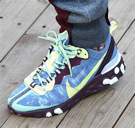 undercover nike react element 87 weiß|Nike react element 87 review.